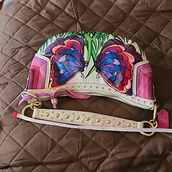 Vintage Coach hand painted original design purse - Picture 7 of 7